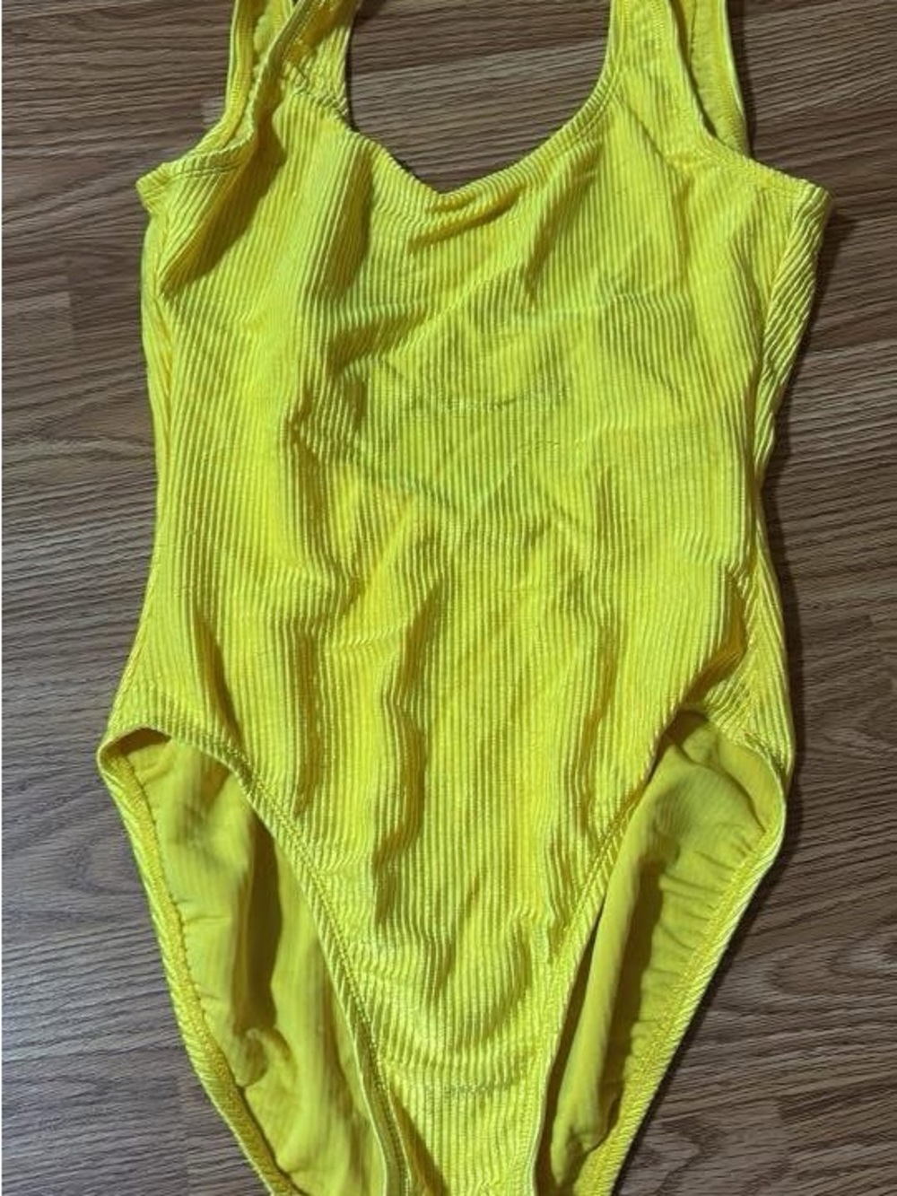 Kids Yellow One-Piece Swimsuit